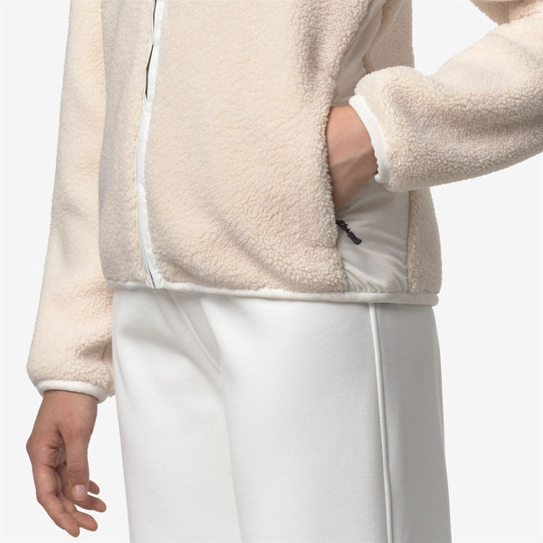 K Way BERNARDINE 4.0 ORSETTO WHITE GARDENIA-ECRU