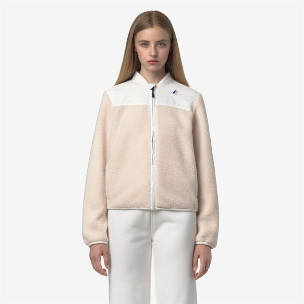 K Way BERNARDINE 4.0 ORSETTO WHITE GARDENIA-ECRU