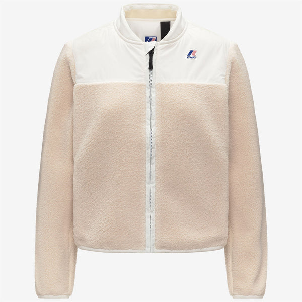 k way BERNARDINE 4.0 ORSETTO WHITE GARDENIA-ECRU