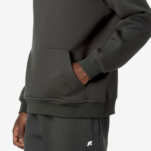 K Way BERNIE SPACER GREEN BLACKISH