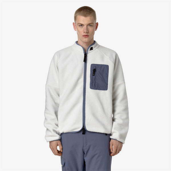 K Way BESSANS WHITE G-GREY BLUE AVIO