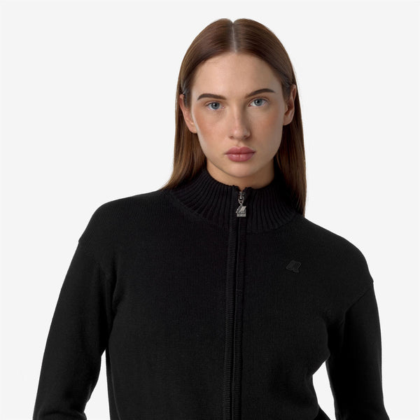 K Way BETINNE COTTON CASHMERE BLACK PURE
