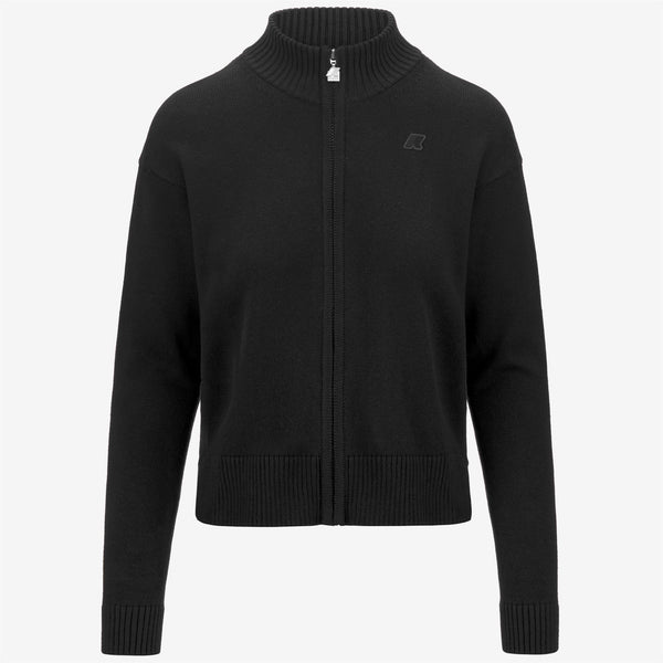 k way BETINNE COTTON CASHMERE BLACK PURE