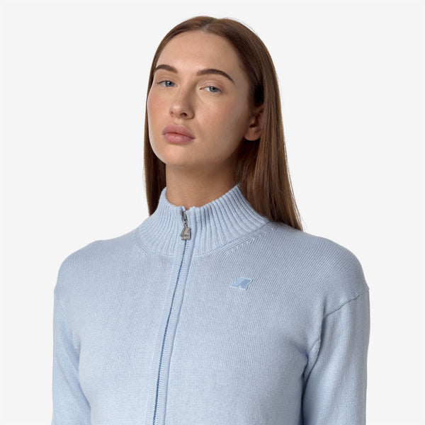 K Way BETINNE COTTON CASHMERE BLUE BALLAD