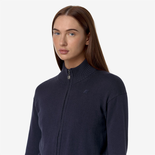 K Way BETINNE COTTON CASHMERE BLUE DK