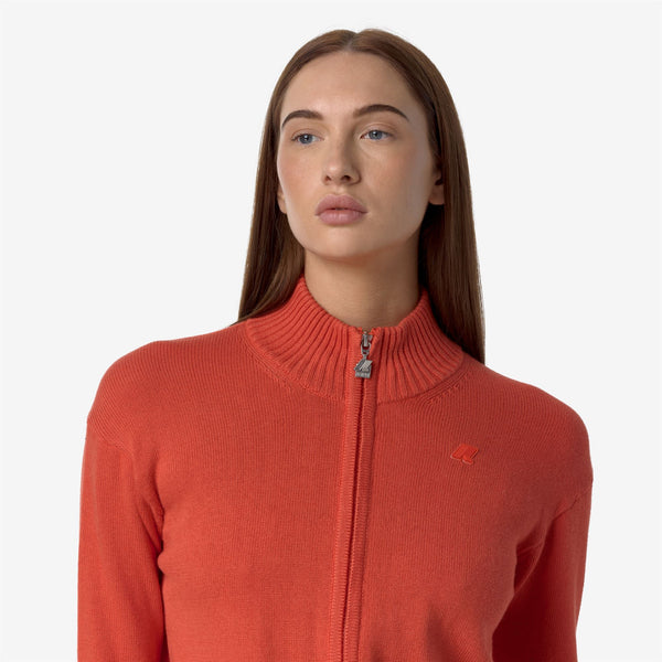 K Way BETINNE COTTON CASHMERE RED PAPAVERO