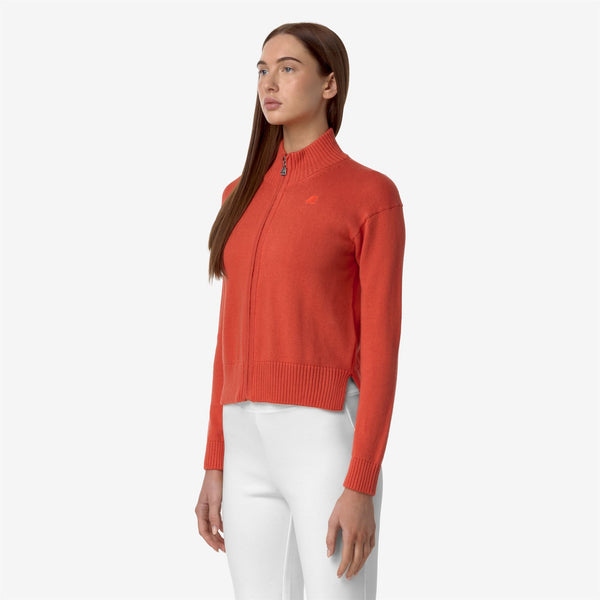 K Way BETINNE COTTON CASHMERE RED PAPAVERO