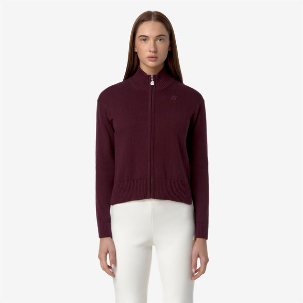 K Way BETINNE COTTON CASHMERE RED PORT ROYALE