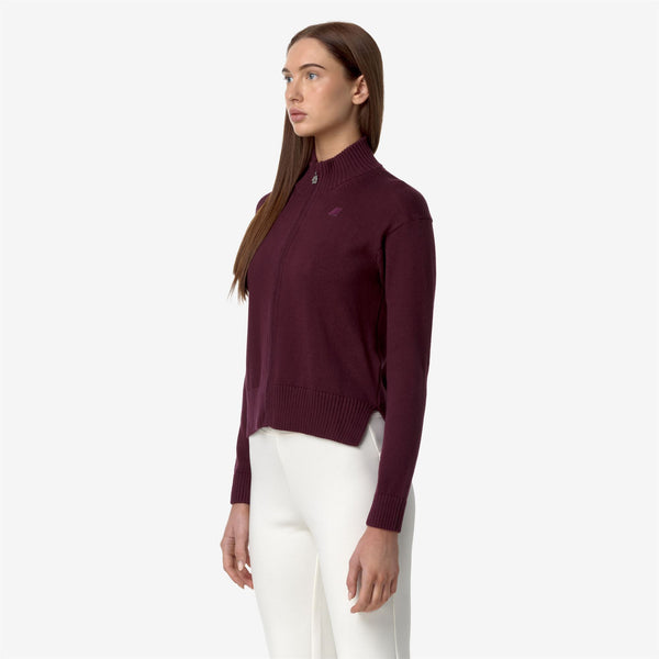 K Way BETINNE COTTON CASHMERE RED PORT ROYALE