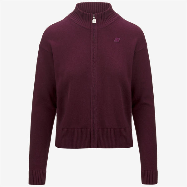 k way BETINNE COTTON CASHMERE RED PORT ROYALE