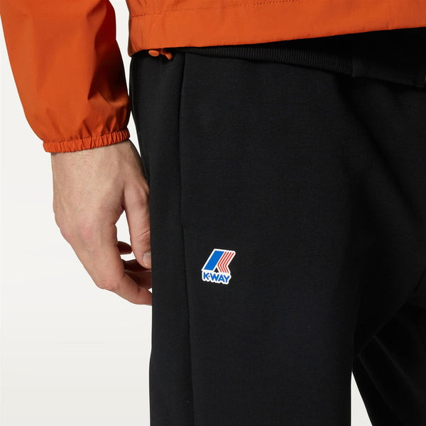 K Way BISHOP POLY COTTON BLACK PURE