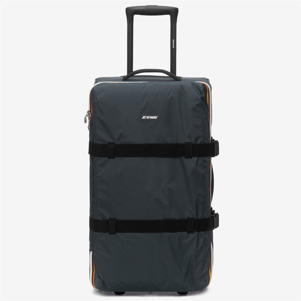 k way BLOSSAC M GREY SHADOW DK-BLACK PURE