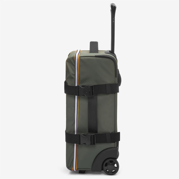 K Way BLOSSAC S GREEN BLACKISH-BLACK PURE