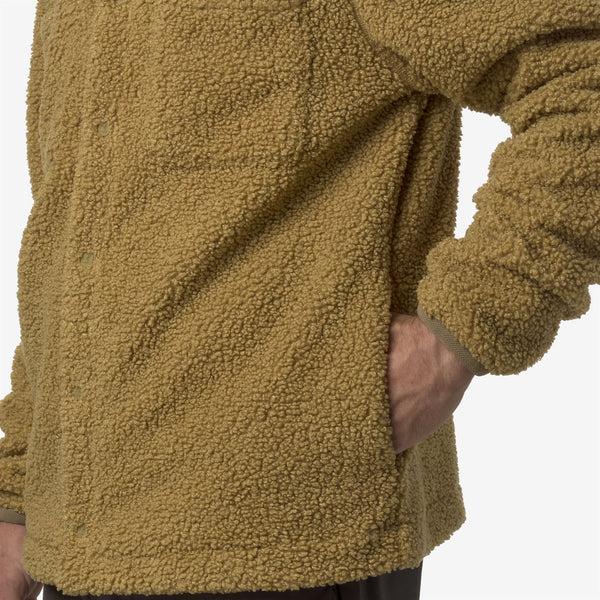 K Way CAMERON SHERPA POLAR BEIGE SEED COMBO