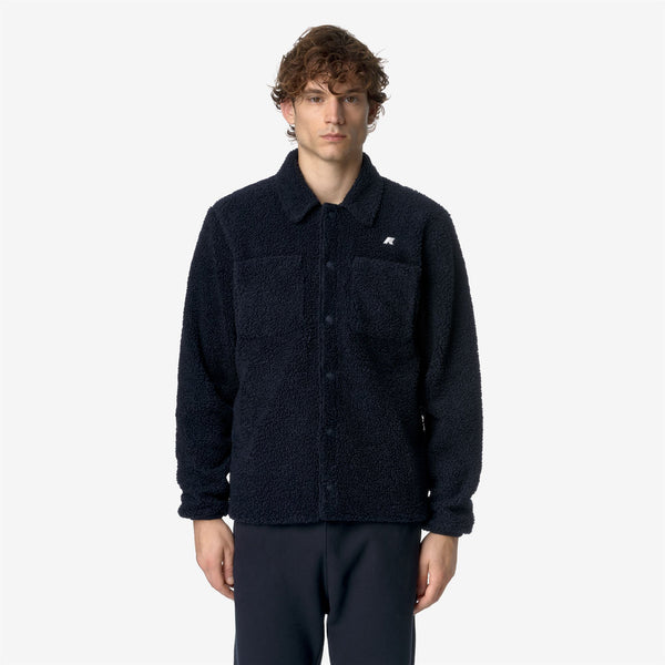 K Way CAMERON SHERPA POLAR BLUE DEPTH-BLUE DEPTH