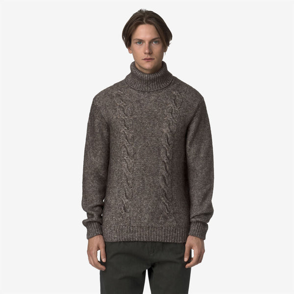 K Way CIRAL BLACK OLIVE-OFF WHITE