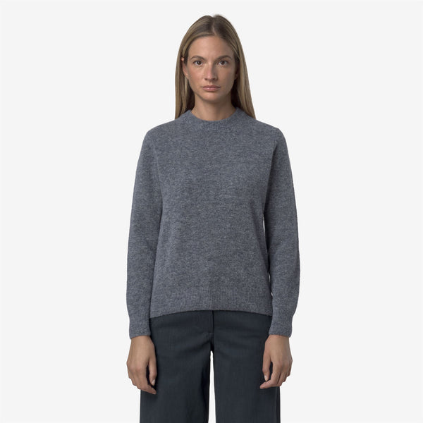 K Way CLARISSE WOOL STRETCH BLUE WILD MIX