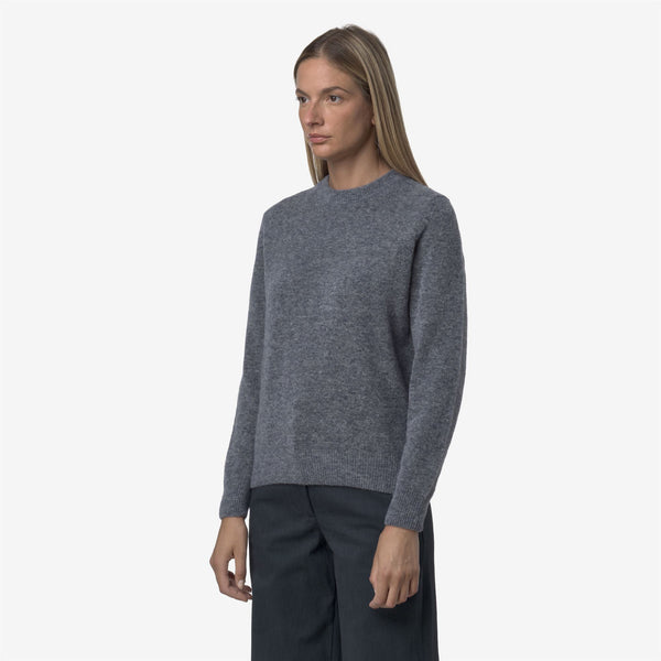 K Way CLARISSE WOOL STRETCH BLUE WILD MIX