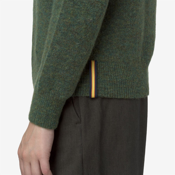 K Way CLARISSE WOOL STRETCH GREEN MIX
