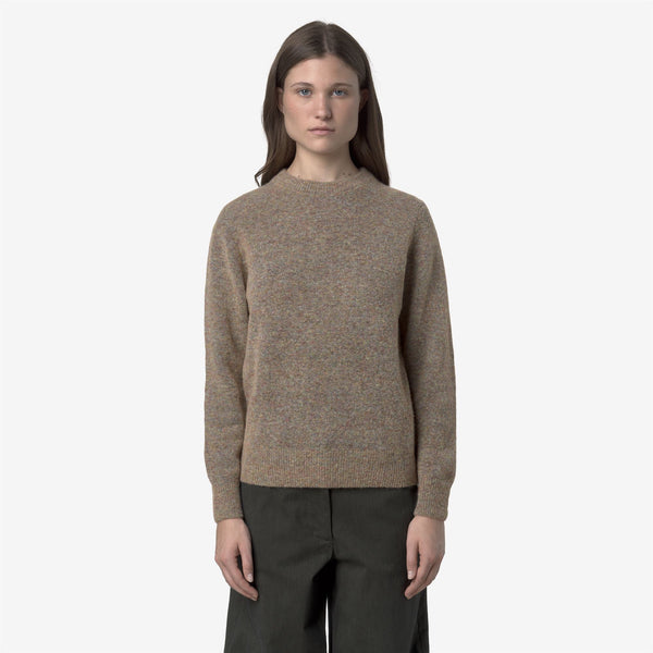 K Way CLARISSE WOOL STRETCH PINK DUST MIX