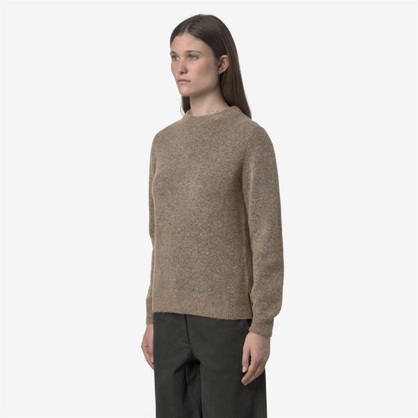 K Way CLARISSE WOOL STRETCH PINK DUST MIX