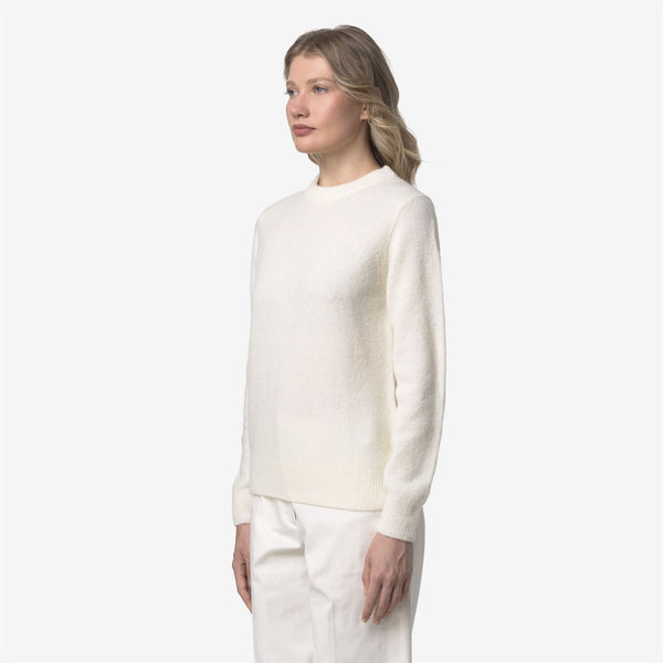 K Way CLARISSE WOOL STRETCH WHITE GARDENIA