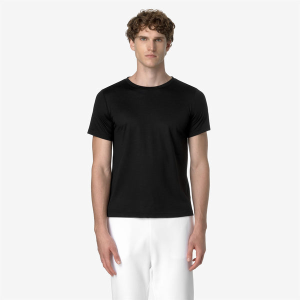 K Way COMBE WOOL BLEND BLACK PURE