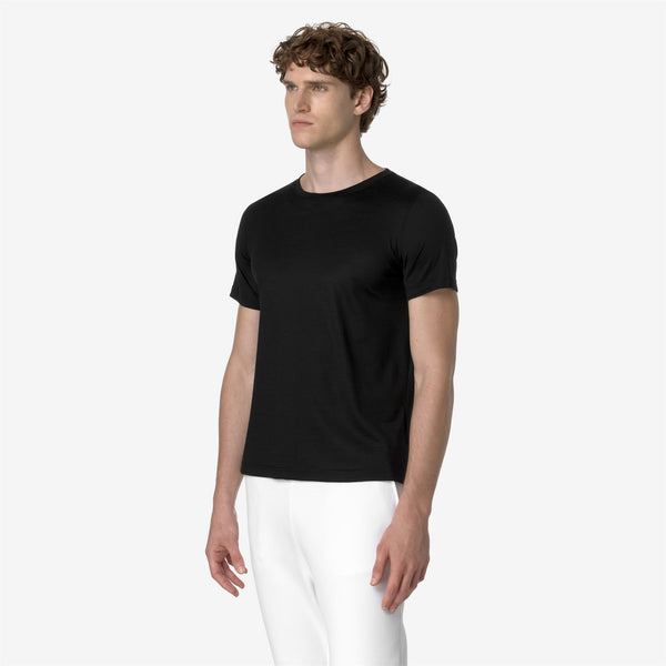 K Way COMBE WOOL BLEND BLACK PURE