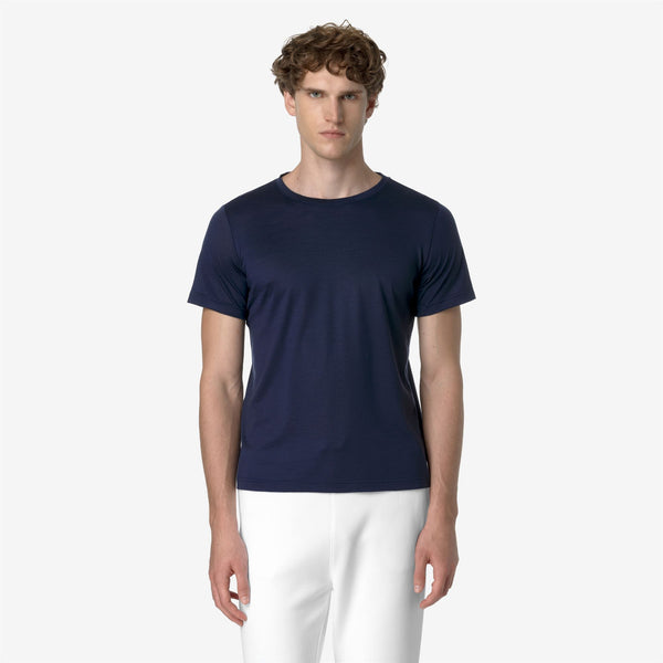 K Way COMBE WOOL BLEND BLUE DEPTH