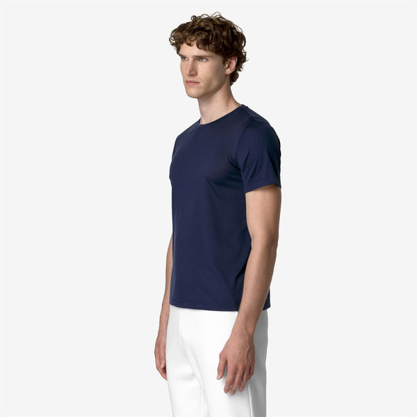 K Way COMBE WOOL BLEND BLUE DEPTH