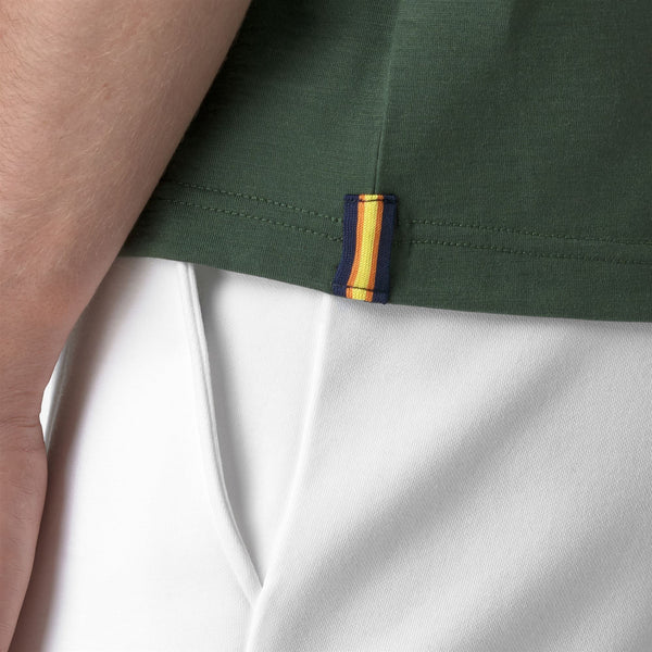 K Way COMBE WOOL BLEND GREEN BLACK FOREST