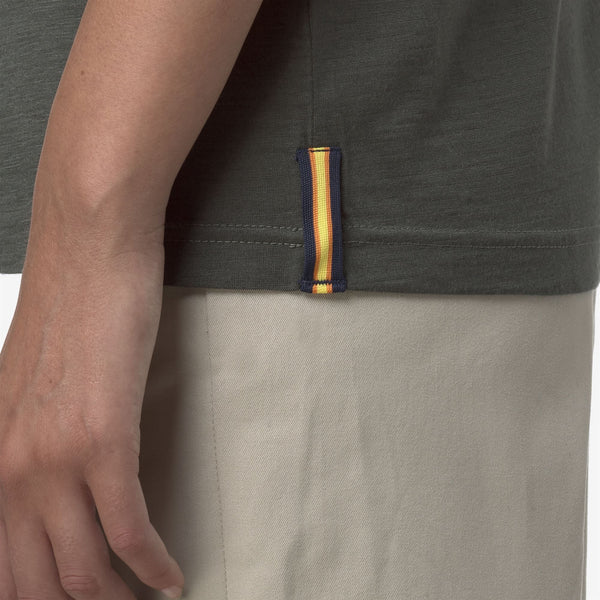 K Way COMBE WOOL BLEND GREEN BLACKISH