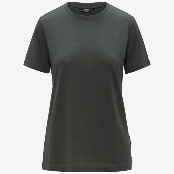 k way COMBE WOOL BLEND GREEN BLACKISH