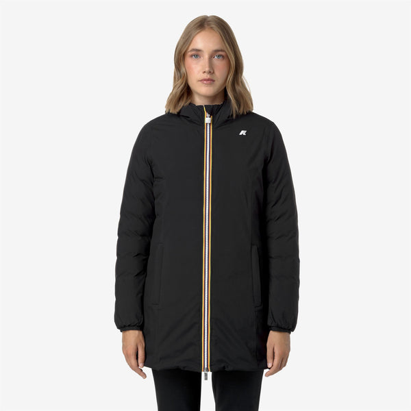 K Way DENISE ST THERMO REVERSIBLE BLACK P-BEIGE G