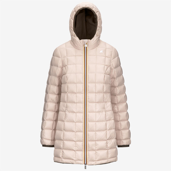 K Way DENISE ST THERMO REVERSIBLE BROWN G-PINK T