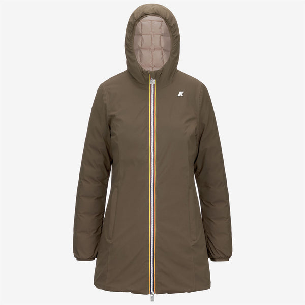 k way DENISE ST THERMO REVERSIBLE BROWN G-PINK T