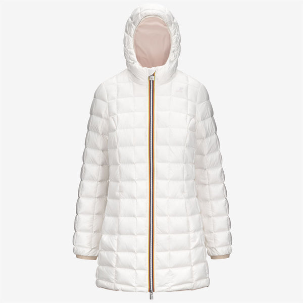 K Way DENISE ST THERMO REVERSIBLE PINK T-WHITE G