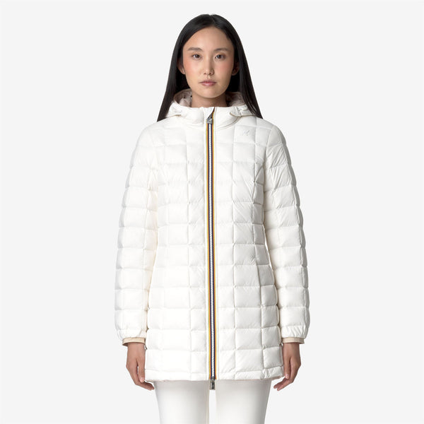 K Way DENISE ST THERMO REVERSIBLE PINK T-WHITE G