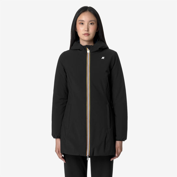 K Way DENISE ST WARM REVERSIBLE BLACK-BLUE DEPTH