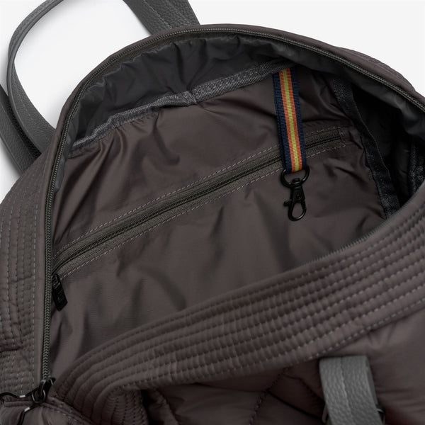 K Way DIANNE BLACK OLIVE-ECO LEATHER