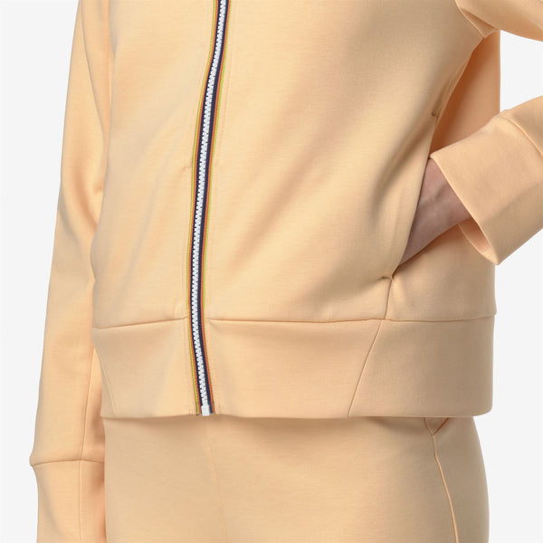 K Way DIVINE LIGHT SPACER BEIGE SHEEPSKIN