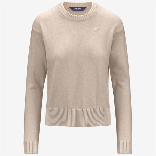 k way DOMITINE COTTON CASHMERE BEIGE