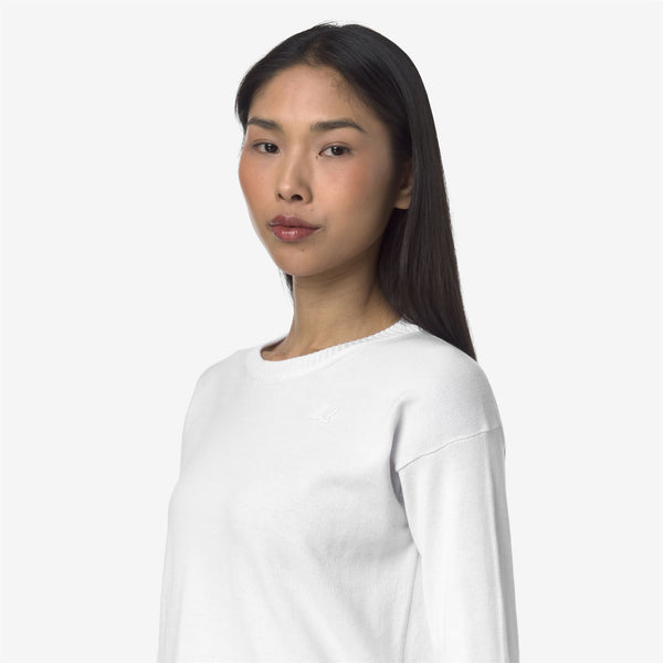 K Way DOMITINE COTTON PS WHITE