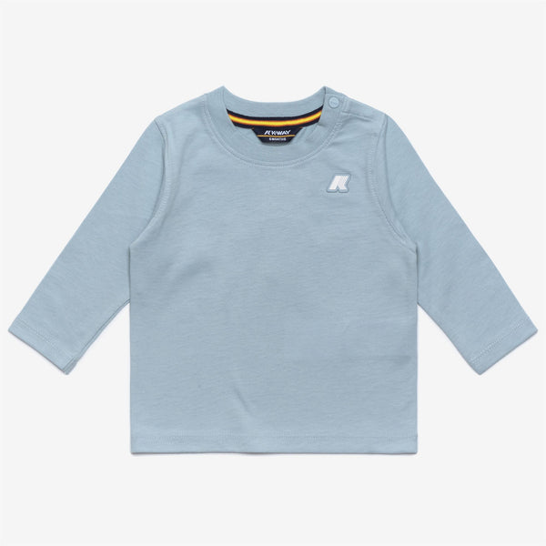 k way E. ELMETTE JERSEY PEACH BLUE AVIO