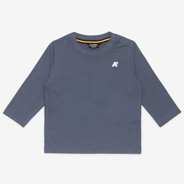 k way E. ELMETTE JERSEY PEACH GREY BLUE AVIO