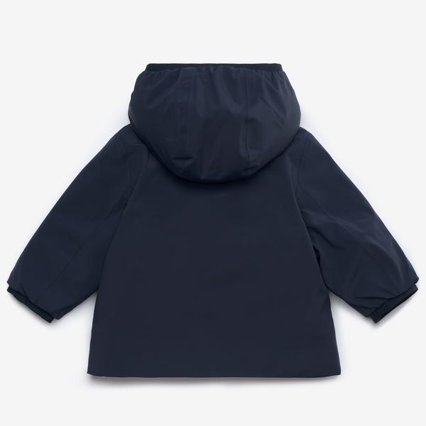 K Way E. JACK ST WARM REVERSIBLE BLUE D-PINK T