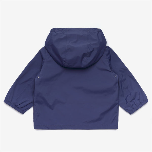 K Way E. JACK STRETCH NYLON JERSEY BLUE DEEP COBALT