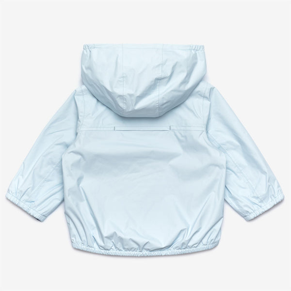 K Way E. JAKE PLUS.2 JERSEY REVERSIBLE BLUE STRIPES