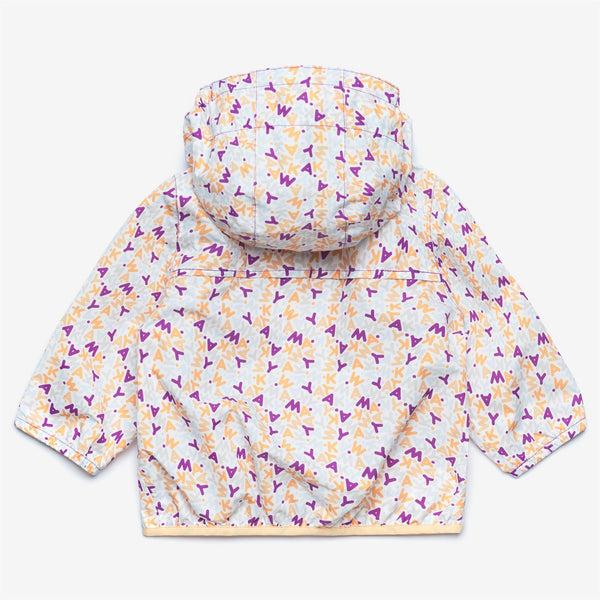 K Way E. LE VRAI 4.0 CLAUDINE GRAPHIC LETTERS GIRL