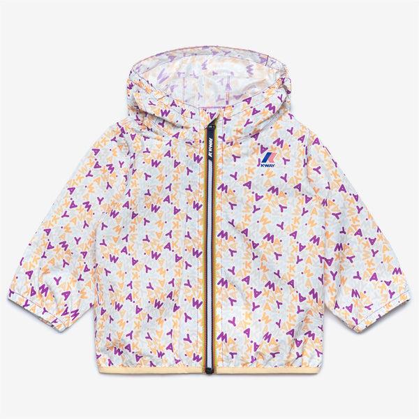 k way E. LE VRAI 4.0 CLAUDINE GRAPHIC LETTERS GIRL